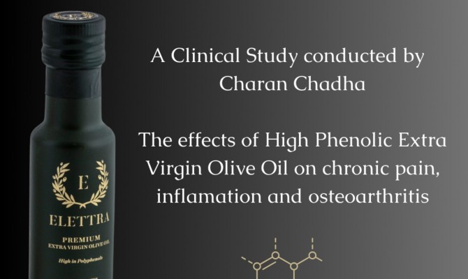 THE EFFECTS OF HIGH PHENOLIC EXTRA VIRGIN OLIVE OIL ON CHRONIC PAIN INFLAMMATION AND OSTEOARTHRITIS