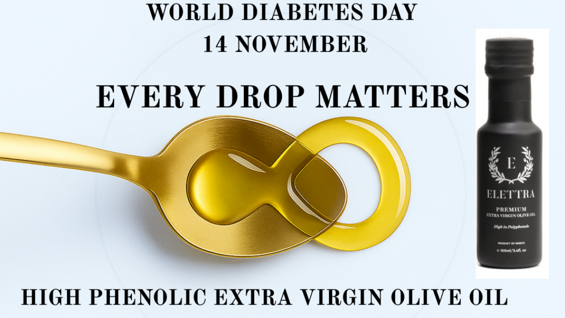 ΠΑΓΚΟΣΜΙΑ ΗΜΕΡΑ ΔΙΑΒΗΤΗ ΤΥΠΟΥ 2 – ΤΟ ΠΟΛΥΦΑΙΝΟΛΙΚΟ ΕΛΑΙΟΛΑΔΟ ΩΣ ΦΥΣΙΚΗ ΑΣΠΙΔΑ ΚΑΤΑ ΤΗΣ ΜΕΤΑΒΟΛΙΚΗΣ ΝΟΣΟΥ